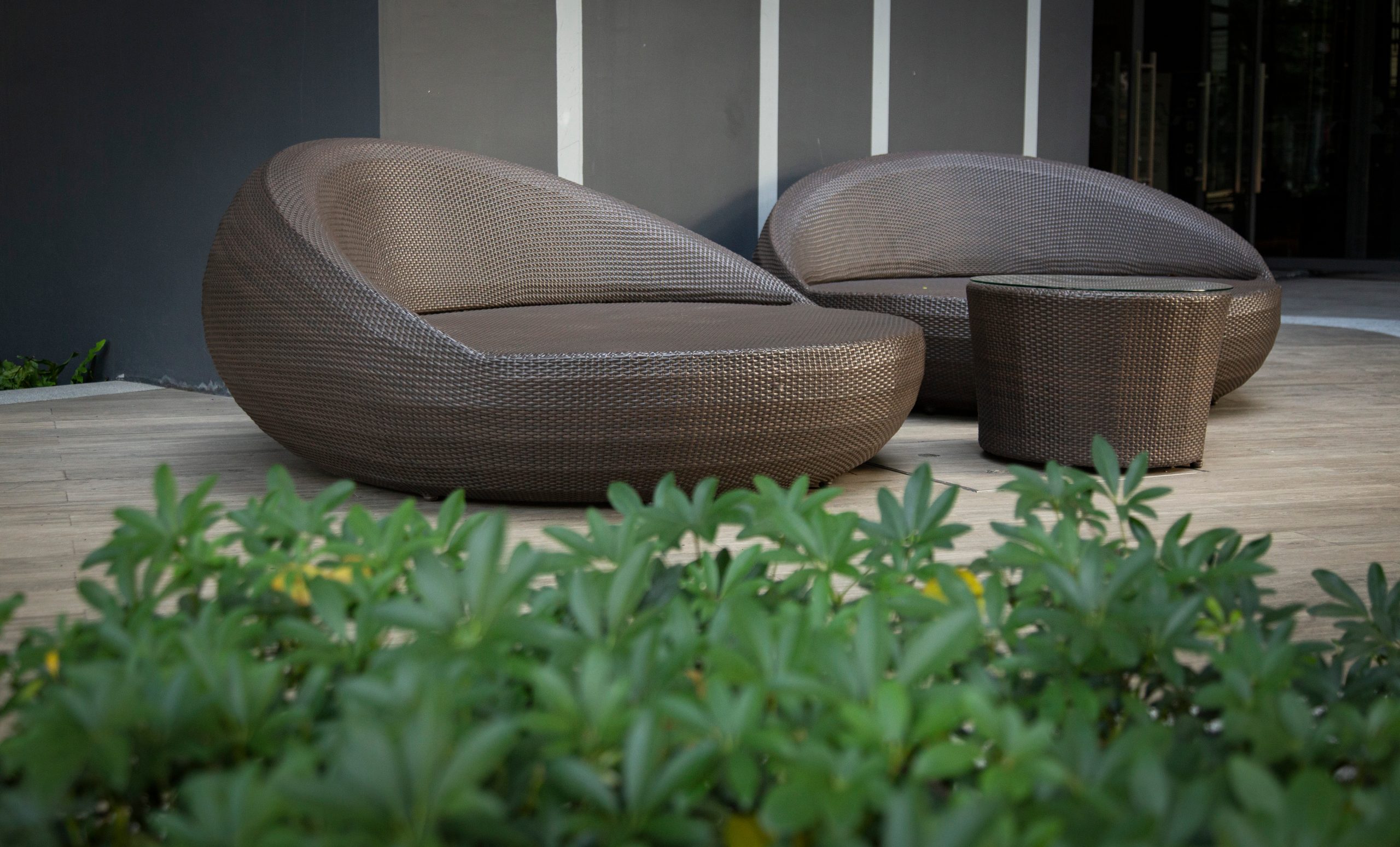 Decoración fresca: conjuntos para exterior