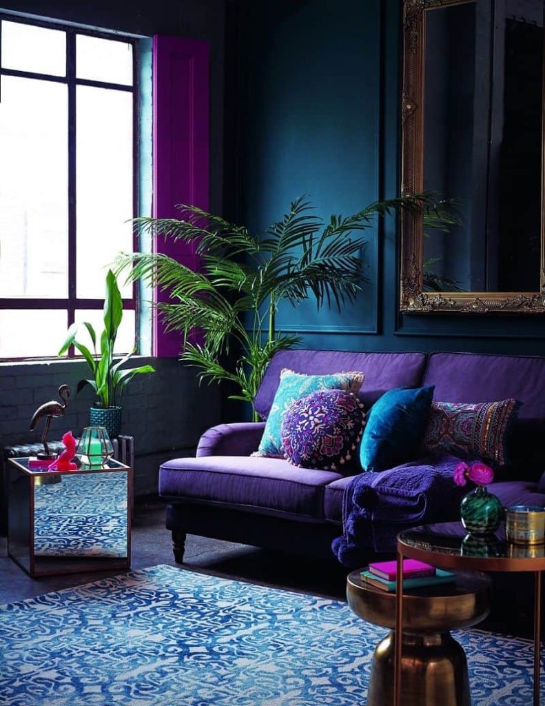 How to Decorate with the Pantone 2018 Color of the Year Ultra Violet Living After Midnite
