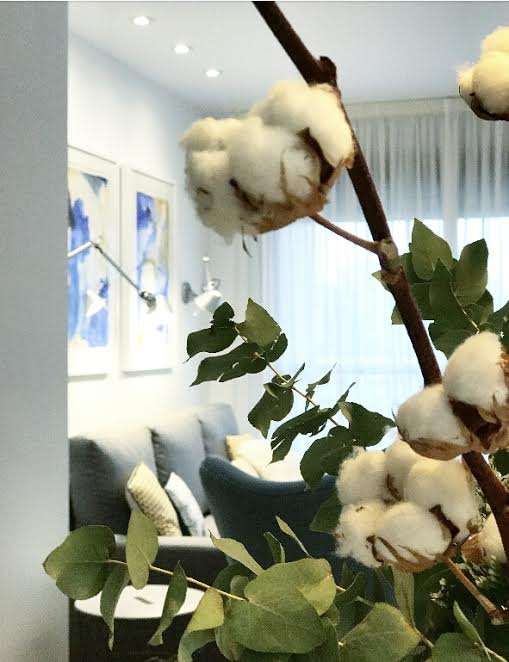 Proyecto M&B - Parte II: Salón-Comedor 22 centro de mesa eucalipto