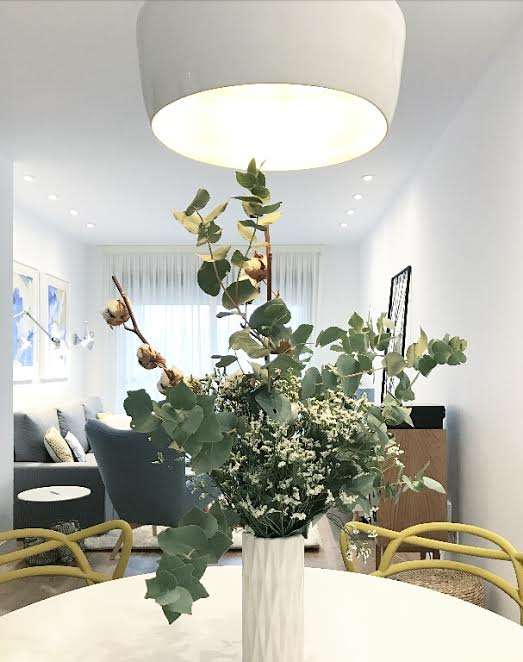 Proyecto M&B - Parte II: Salón-Comedor 23 centro de mesa eucalipto01